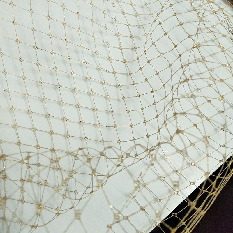 Crystal Mesh Fabric - Voile de mascarade en tissu résille