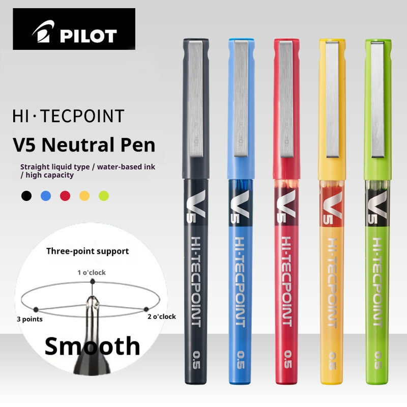 Stylos à gel multicolores Japa - Pilot Pen V5 avis et prix
