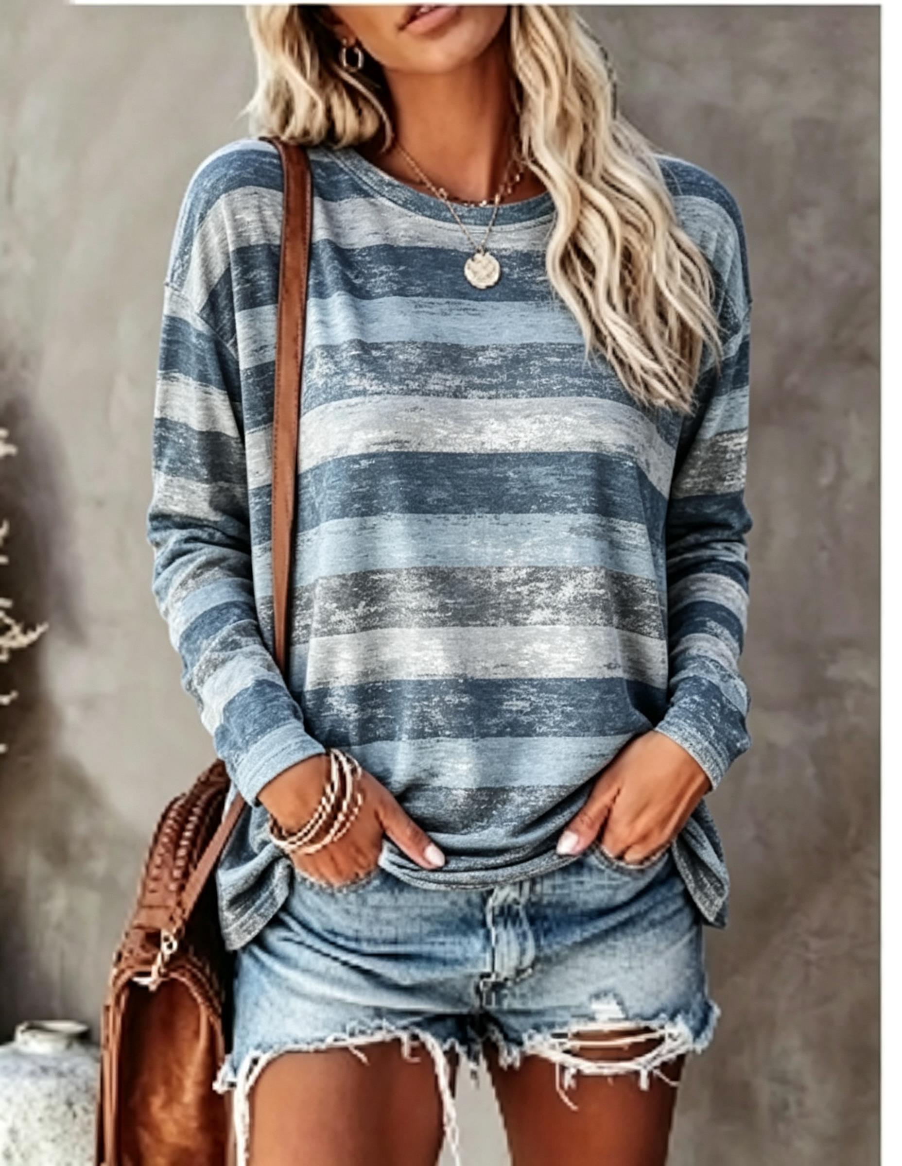 T-shirt à manches longues pour - Embellish Knit avis et prix